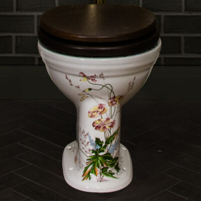Victorian Garden Floral Low-Level Toilet - Image 2