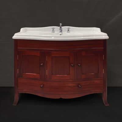 Old England Princess Vanity Unit with Large Console Basin