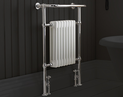 Burlington-Chrome-Trafalgor-Towel-Warmer-Radiator