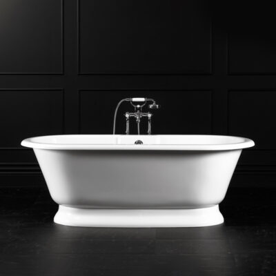 Victoria + Albert York Bath - Double Ended on Plinth