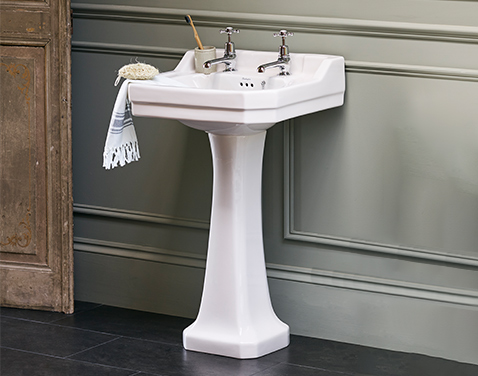 Burlington Edwardian Basins with Pedestals