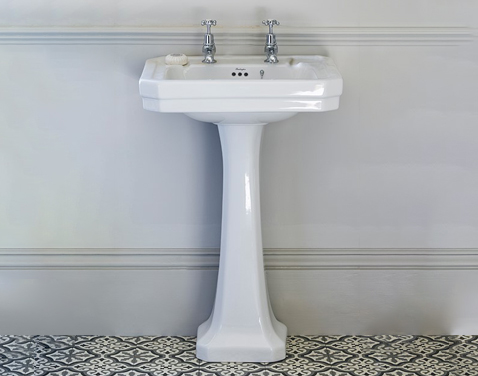 Burlington Victorian Basins with Pedestals