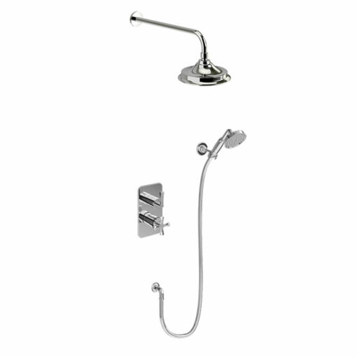 Riviera Shower Valve, Handshower & Overhead Shower Rose