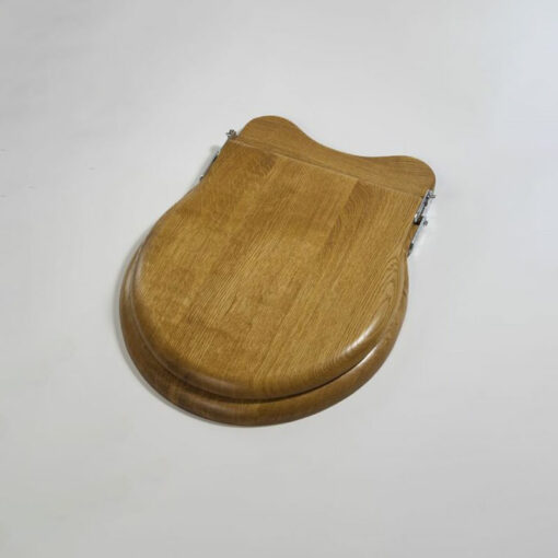 traditional light oak Sandringham toilet seat Traditional Seat