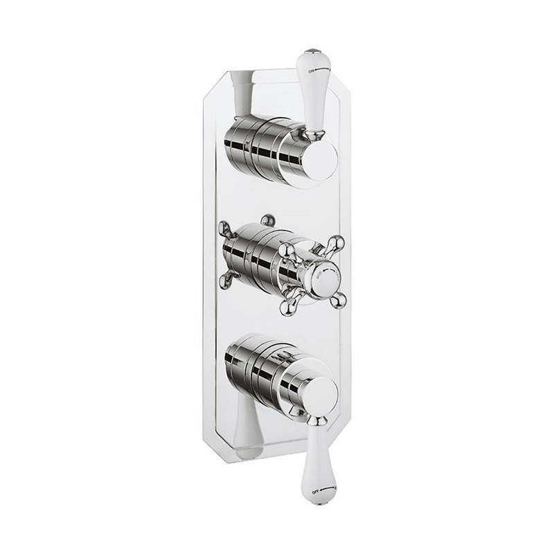 Belgravia Lever Concealed Thermostatic Shower Valve 2 Outlets