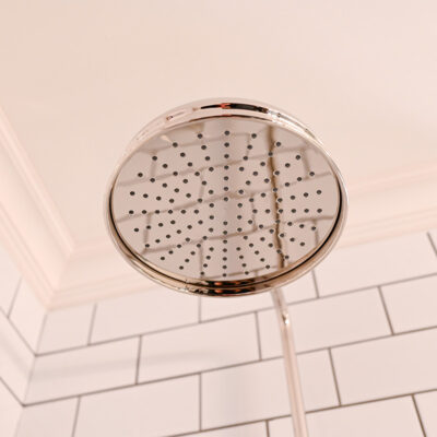 Thomas Crapper 1920 Exposed Thermostatic Shower Valve, Rigid Riser & Rose - Image 4