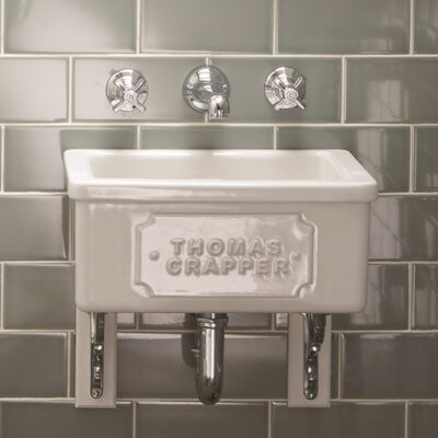 Thomas Crapper Harwood Cloakroom Basin - 4 Finishes Available - Image 2
