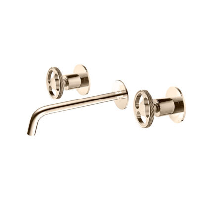 thomas-crapper-three-hole-basin-wall-mixer---nickel