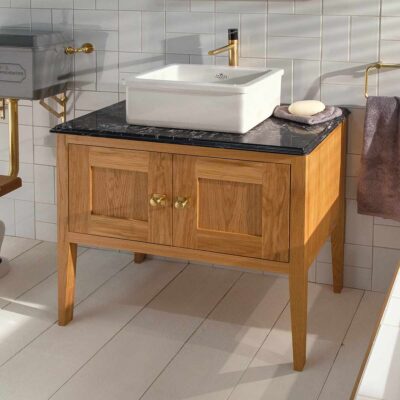 Thomas Crapper 830mm Vanity Unit with Quartz Countertop - Image 2