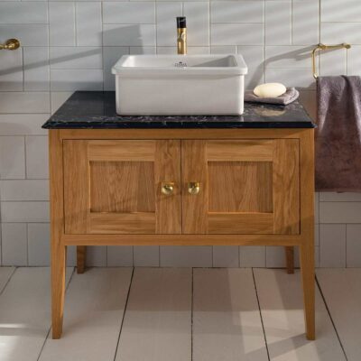 The Thomas Crapper 830mm Vanity Unit with Quartz Countertop