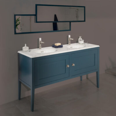 Thomas Crapper 1530mm Vanity Unit with Quartz Countertop (Undermount)