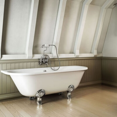 burlington-avantgarde-170cm-back-to-wall-bath-classic-chrome-feet