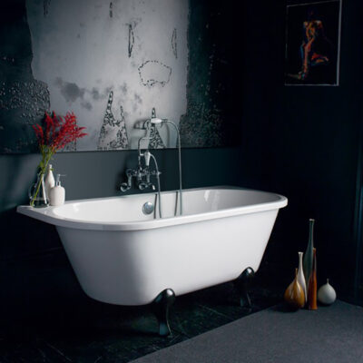 burlington-avantgarde-170cm-back-to-wall-bath-luxury-arc-feet-black