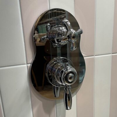 Thomas Crapper 1920 Shower Valve - Two Way Concealed Thermostatic - Image 4