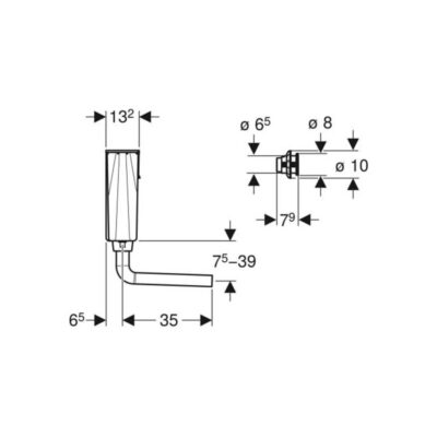 Geberit Remote Type 01 Dual Flush & Cistern - Image 2