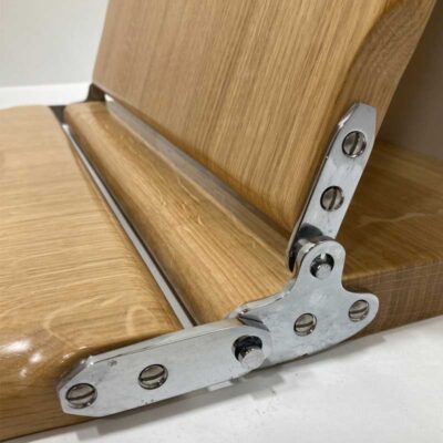 Large Throne Toilet Seat, Light Oak