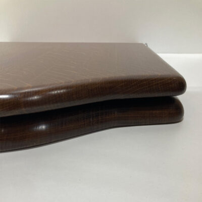 Large Throne Toilet Seat, Medium Oak