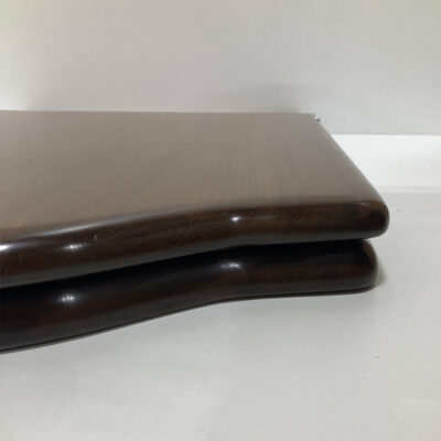 Large Throne Toilet Seat, Walnut