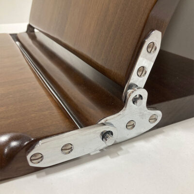 Large Throne Toilet Seat, Walnut