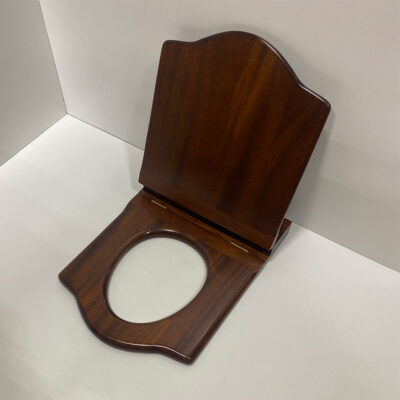 Medium Throne Toilet Seat, Mahogany