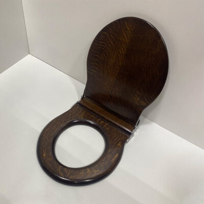 Sandringham Toilet Seat, Dark Oak