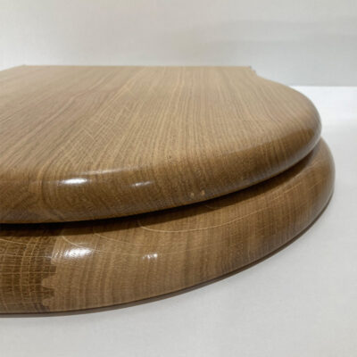 Sandringham Toilet Seat, Light Oak