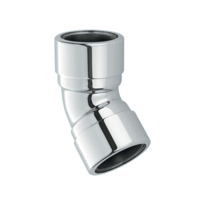 Waste-Pipe-Elbow-(135-Degrees) - chrome