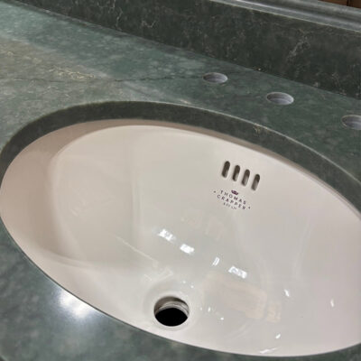 Foresters 2 Meter Double Vanity & Green Quartz Top