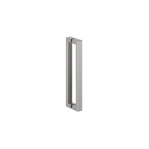 Crosswater Asura 8mm Hinged Door Handle - Fluted Brushed Stainless Steel