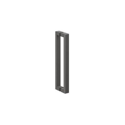 Crosswater Asura 8mm Hinged Door Handle - Fluted Slate