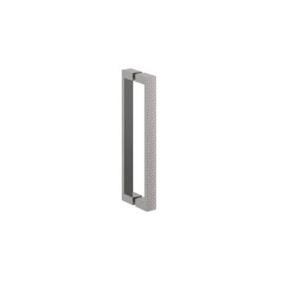 Crosswater Asura 8mm Hinged Door Handle - Hammered Brushed Stainless