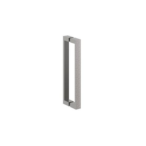 Crosswater Asura 8mm Hinged Door Handle - Hammered Brushed Stainless
