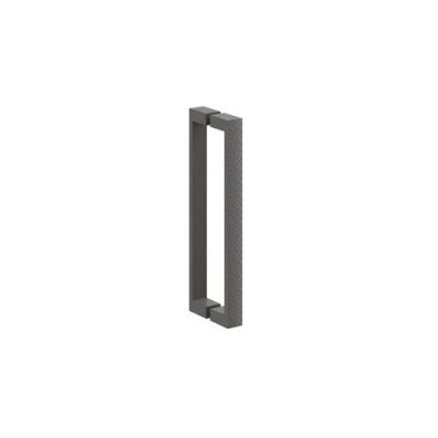 Crosswater Asura 8mm Hinged Door Handle - Hammered Slate