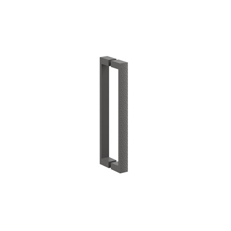 Crosswater Asura 8mm Hinged Door Handle - Hammered Slate