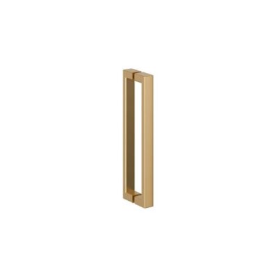 Crosswater Asura 8mm Hinged Door Handle - Sleek Brushed Brass