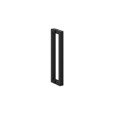 Crosswater Asura 8mm Hinged Door Handle - Sleek Matt Black