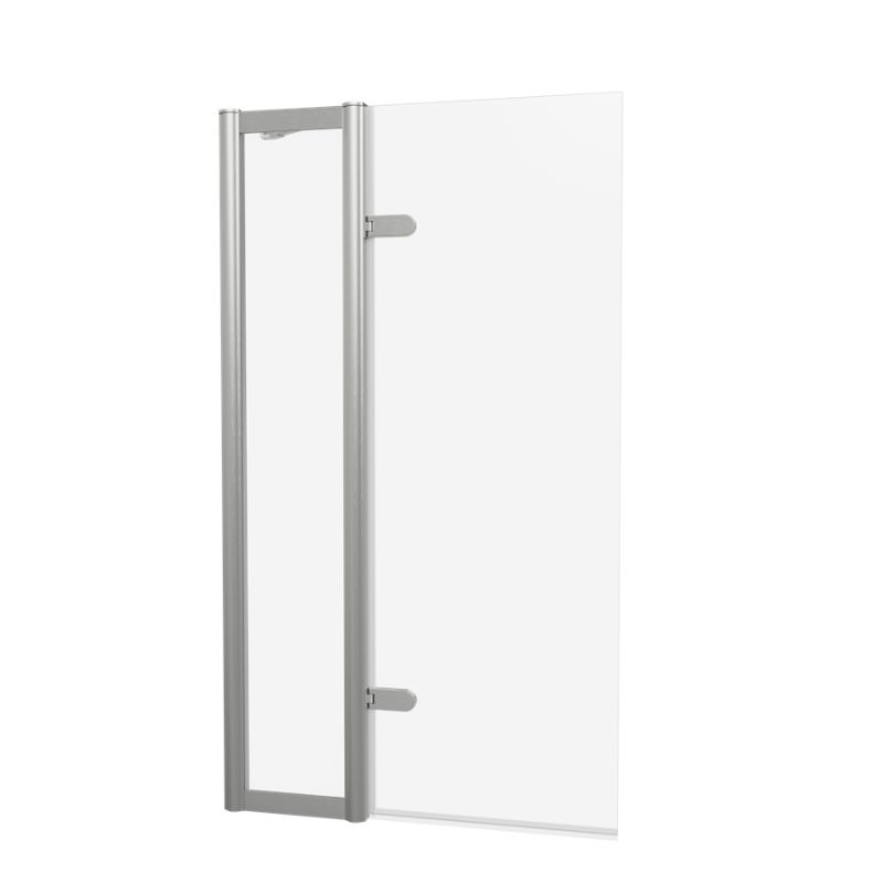 Burlington Classique Hinged Inline Bath Screen