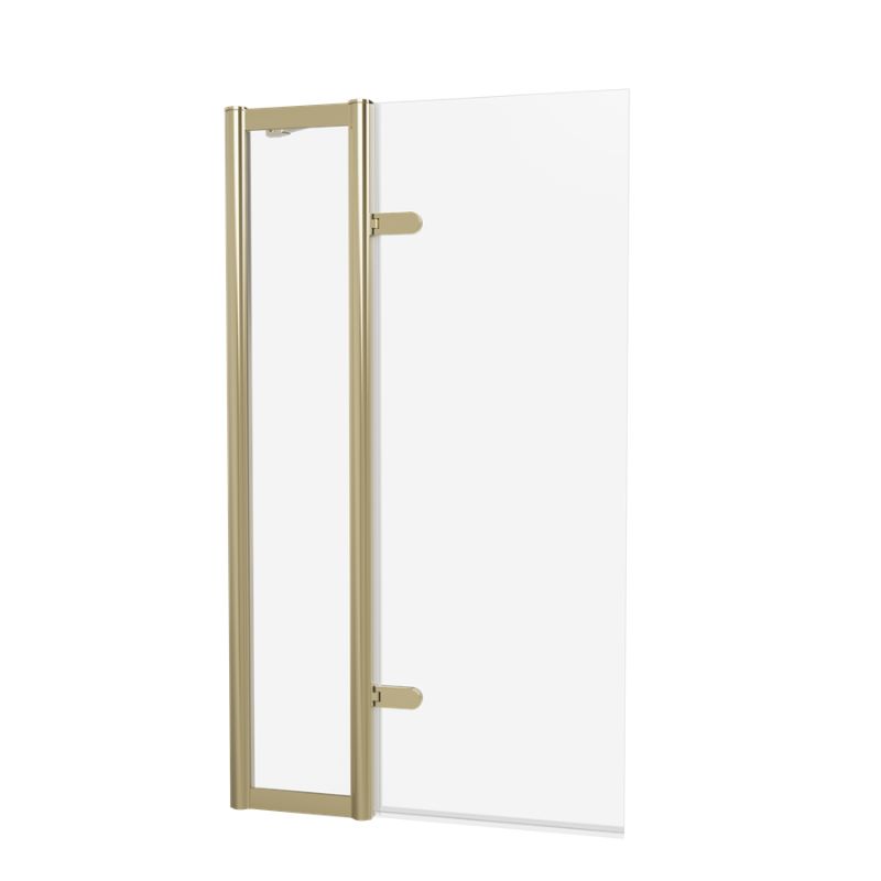 Burlington Classique Hinged Inline Bath Screen