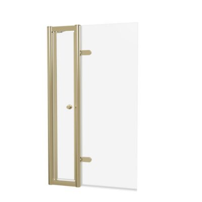 Burlington Classique Hinged Bath Screen with Access