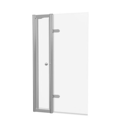 Burlington Classique Hinged Bath Screen with Access