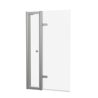 Burlington Classique Hinged Bath Screen with Access