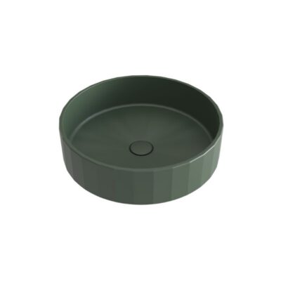 Kréte Chania Concrete Basin - Grey Green