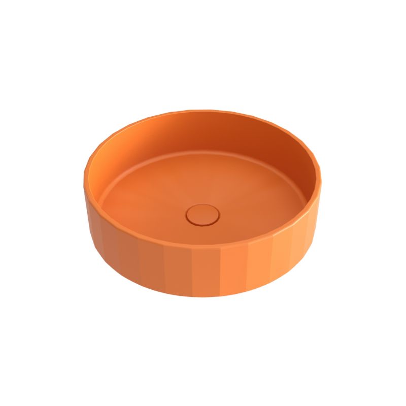 Chania Concrete Basin - Orange