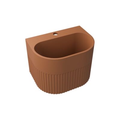 Kréte Kournos Concrete Basin - Orange Brown