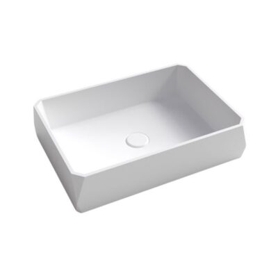 Kréte Loutro Concrete Basin - White