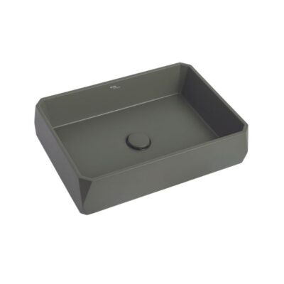 Kréte Loutro Concrete Basin - Grey Green