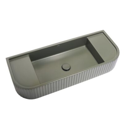 Krete Samaria Concrete Basin - Green Grey