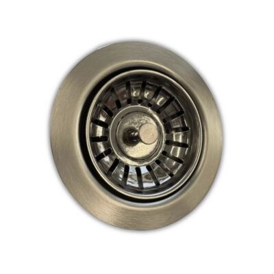 Whitebirk Standard Basket Strainer - Brushed Nickel