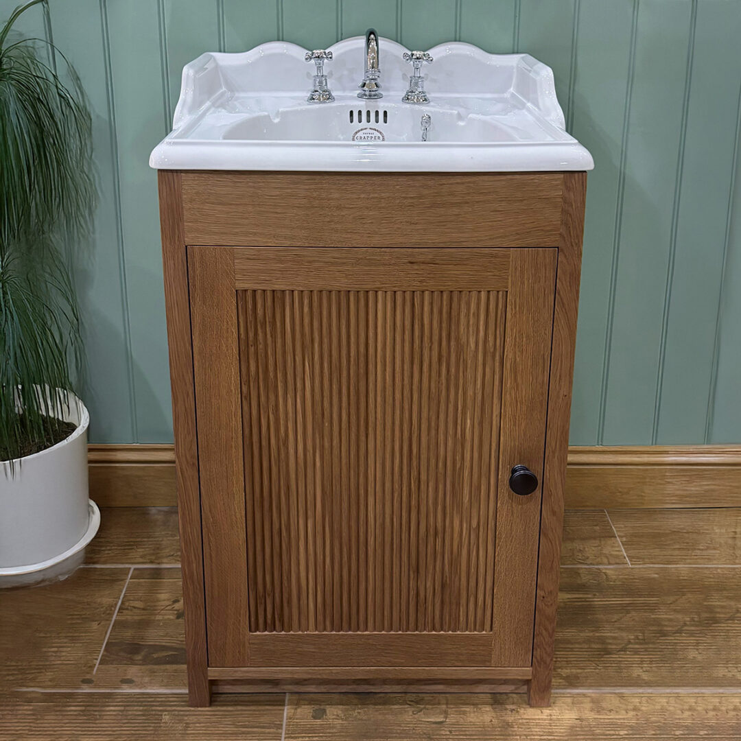 Marlborough Vanity Unit with Thomas Crapper Basin Set