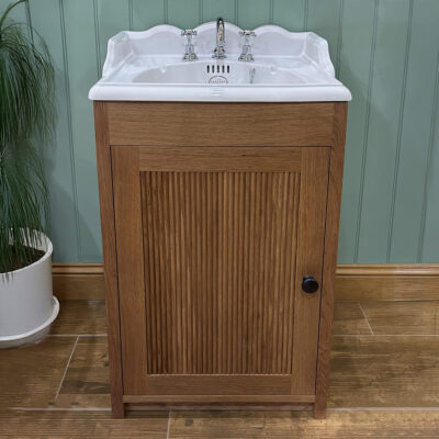 Marlborough Vanity Unit with Thomas Crapper Basin Set